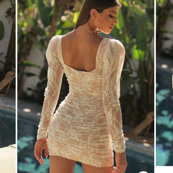 PREM white mini dress - Picture 2 of 6